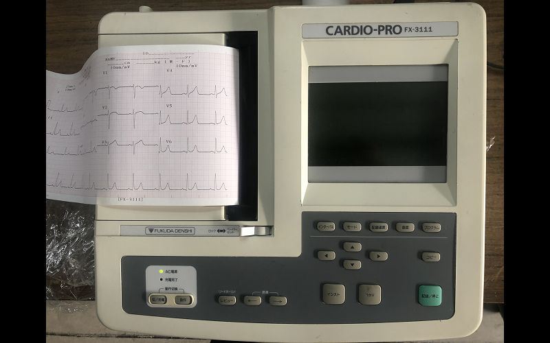心電圖 廠牌:Fukuda Denshi 型號:FX-3111